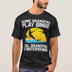 Camiseta Esqui Água legal Para O Esquiador De Esportes De E