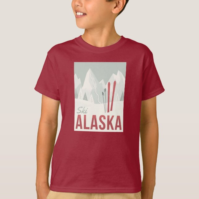 Camiseta Esqui Alaska (Frente)