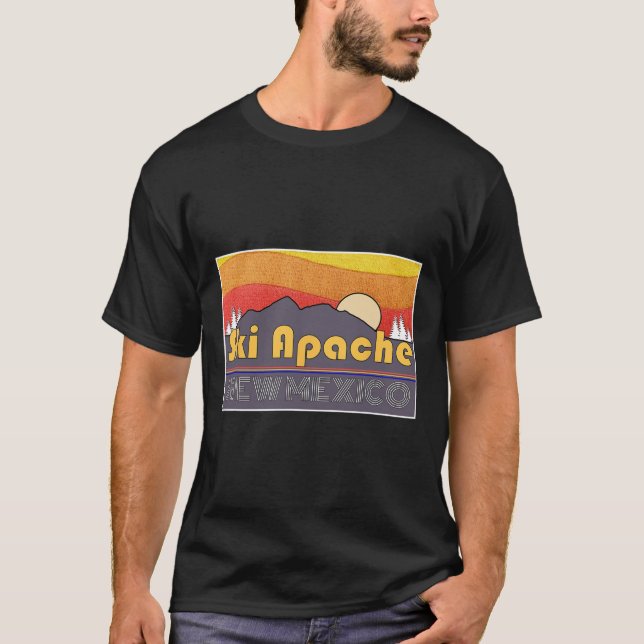 Camiseta Esqui Apache Novo México (Frente)