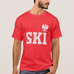 Camiseta Esqui Apelido Polonês Polônia Heritage Polski Ea