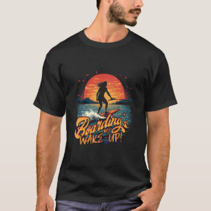 Camiseta Esqui aquático Esqui aquático Esquiador aquático