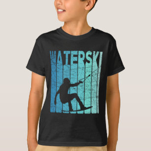 Camiseta Esqui Aquático Vintage Esqui Aquático Retro Esquia
