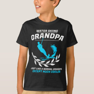 Camiseta Esqui aquático vovô homens esportes extremos corda