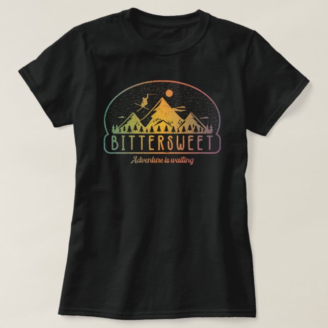 Camiseta Esqui Aterdoce Retroativo (Frente do Design)