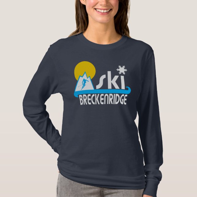 Camiseta Esqui Breckenridge (Frente)