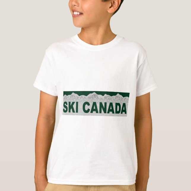 Camiseta Esqui Canadá (Frente)