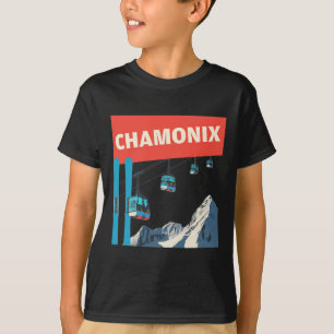 Camiseta Esqui Chamonix - Esqui Retro Chamonix