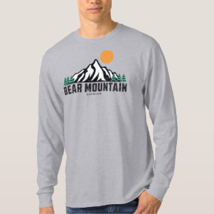 Camiseta Esqui da Montanha do Urso Retro