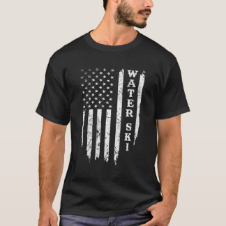 Camiseta Esqui de água em dificuldades - Patrio de navegaçã