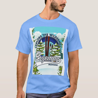 Camiseta esqui de Bozeman Montana