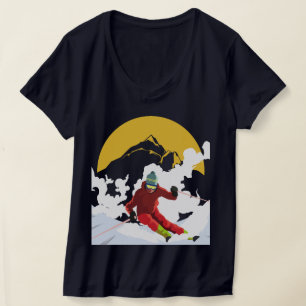 Camiseta Esqui de descida