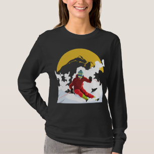 Camiseta Esqui de descida