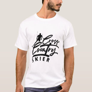 Camiseta Esqui de Fundo Esquiador Xc Esqui Esportes de Inve