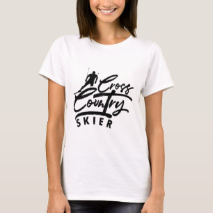 Camiseta Esqui de Fundo Esquiador Xc Esqui Esportes de Inve