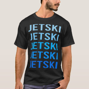 Camiseta Esqui de Jet Ski Esqui Moto de Água Embarcação Aqu