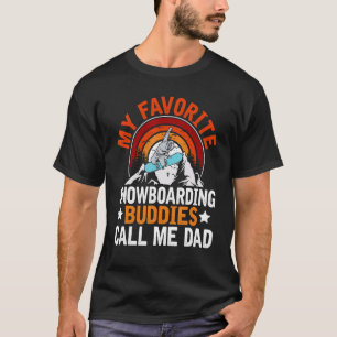 Camiseta Esqui de neve - Meus Companheiros Favoritos de Esq