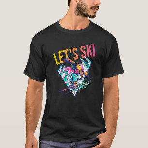 Camiseta Esqui De vamos E Atividade Race Esportes