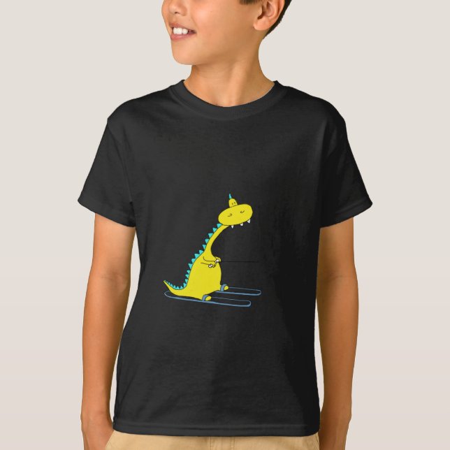 Camiseta esqui Dino (Frente)