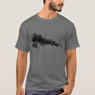 Camiseta Esqui do jato na onda