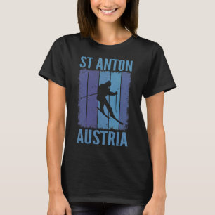 Camiseta Esqui e Apres Ski - Esportes de Inverno St Anton,