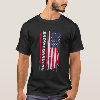 Camiseta Esqui em Snowboard Para Praticantes de Snowboard