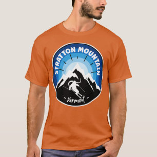 Camiseta Esqui Em Stratton Mountain Vermont Blue