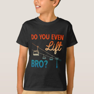 Camiseta Esqui Esqui Esqui Você Levanta Pele Nórdico