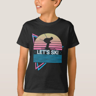 Camiseta Esqui Esqui Retro Vamos Esquiar