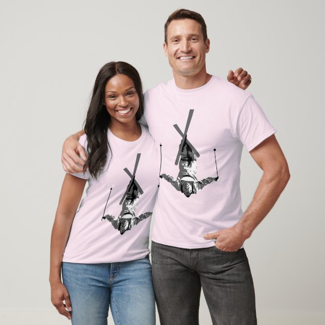 Camiseta Esqui estilo livre (Unissex)