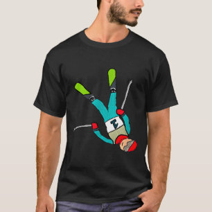 Camiseta Esqui estilo livre