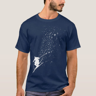 Camiseta Esqui Estilo Livre Esquiando Freeski Fortaleciment
