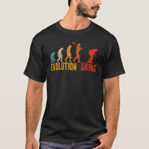 Camiseta Esqui Evolution Ski Gear Para Esquiadores Designs 
