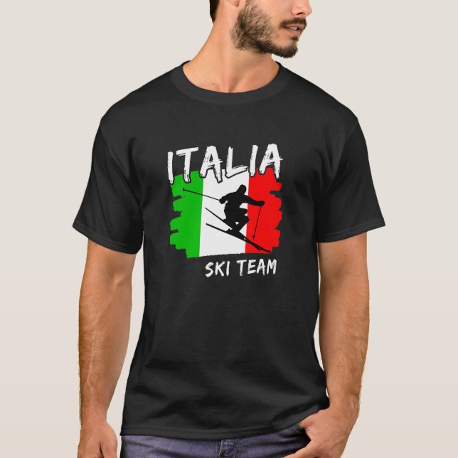 Camiseta Esqui Itália  (Frente)