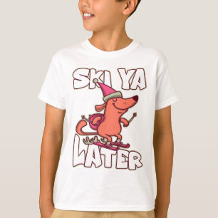 Camiseta Esqui Já Depois Esqui Alpino Depois do Esqui Esqui