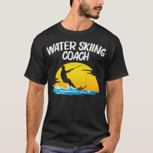 Camiseta Esqui legal De Água Para Homens Mulheres Esquiando