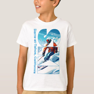 Camiseta Esqui Legal de férias de esqui de Sierra-at-tahoe