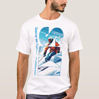 Camiseta Esqui Legal de férias de esqui de Sierra-at-tahoe