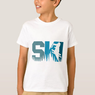 Camiseta Esqui Legal Estilo de Esqui Alpino Escadas Homens