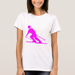 Camiseta Esqui - Magenta