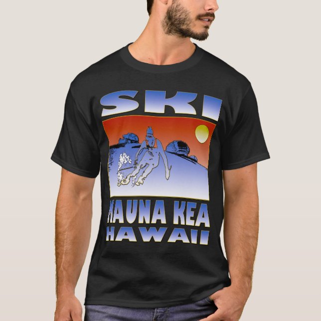 Camiseta Esqui Mauna Kea (Frente)