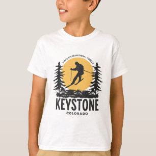 Camiseta Esqui na neve Keystone Colorado
