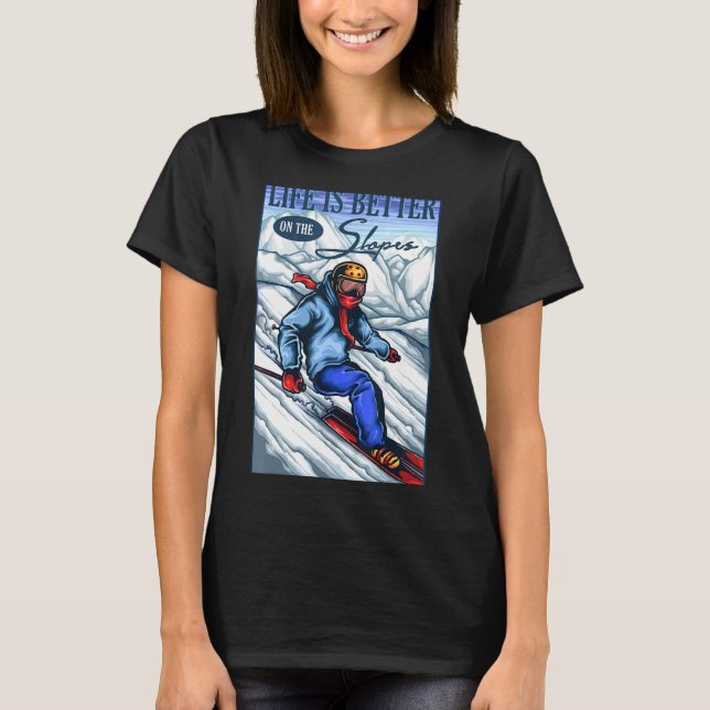 Camiseta Esqui Nas Esferas (Frente)
