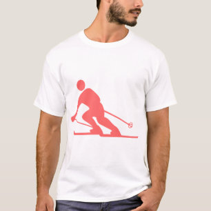 Camiseta Esqui - Rosa Tropical
