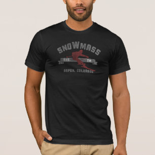Camiseta Esqui Snowmass Colorado EUA
