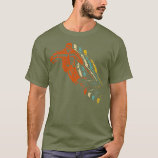 Camiseta Esqui Visto de Esqui Retroativo 80s 90s
