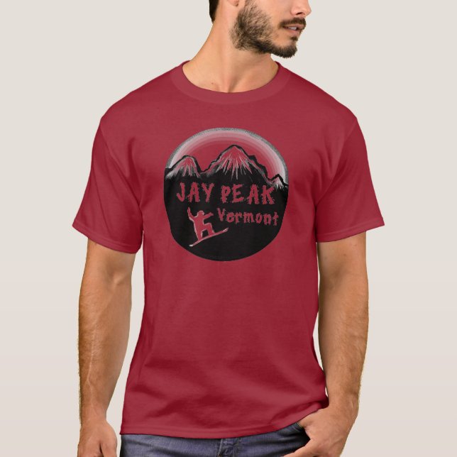 Camiseta Esquiador artístico máximo de Jay Vermont (Frente)