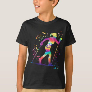 Camiseta Esquiador cross country esqui nordico xc