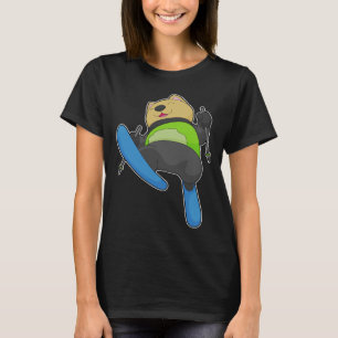 Camiseta Esquiador de Gatos Esportes de Inverno