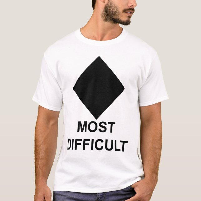 Camiseta Esquiador ou Snowboarder avançado (Frente)