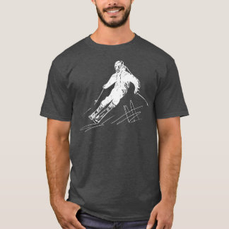 Camiseta Esquiadores Esportivos legal de Esqui de Lover Sno